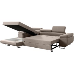 Rohová pohovka s funkcí spaní ALONS 🛋️ BeautySofa24.cz