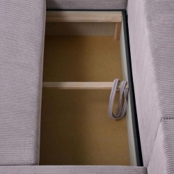 Rohová sedací souprava s funkcí spaní BENNY U | BeautySofa24.cz