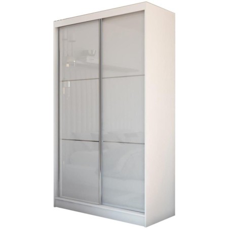 Posuvná skříň Viva II se zrcadlem a zásuvkami | Beautysofa24.cz