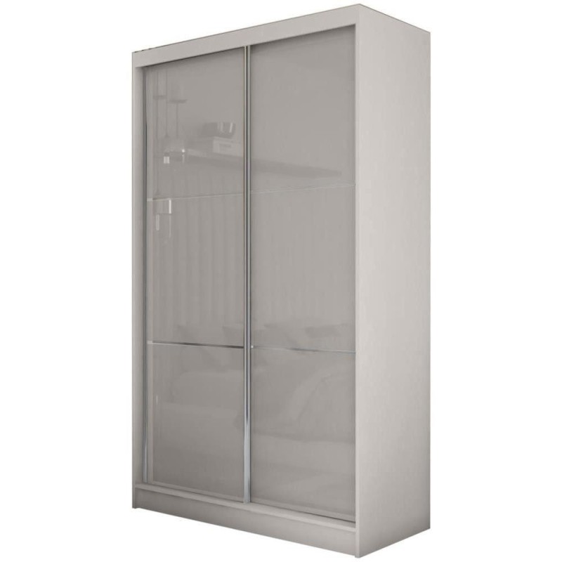 Posuvná skříň Viva II se zrcadlem a zásuvkami | Beautysofa24.cz