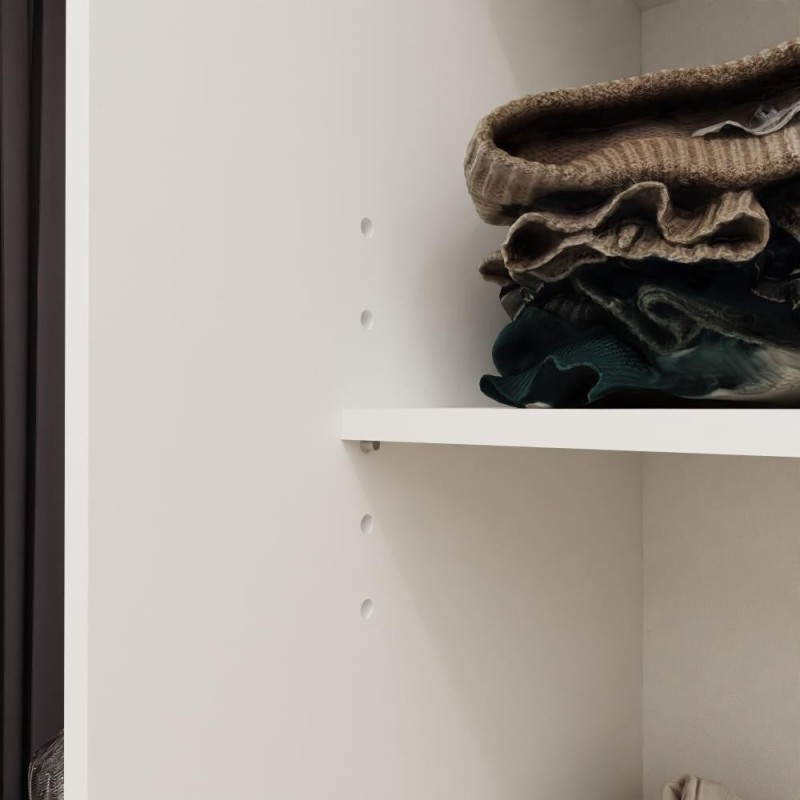 Posuvná skříň Viva II se zrcadlem a zásuvkami | Beautysofa24.cz