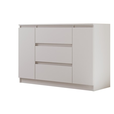 Dvoudveřová komoda se třemi zásuvkami LEMON | Beautysofa24.cz