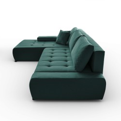 Rohová skříň s funkcí spaní DRACO L Barrel | BeautySofa24.cz