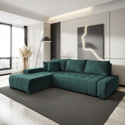 Rohová skříň s funkcí spaní DRACO L Barrel | BeautySofa24.cz