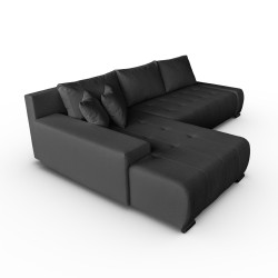 Rohová skříň s funkcí spaní DRACO L Barrel | BeautySofa24.cz