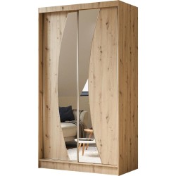 Posuvná skříň se zrcadlem a zásuvkami VOX II | Beautysofa24.cz