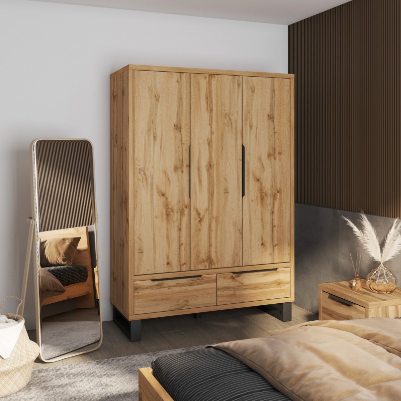 Třídveřová skříň HALLE | Beautysofa24.co.uk