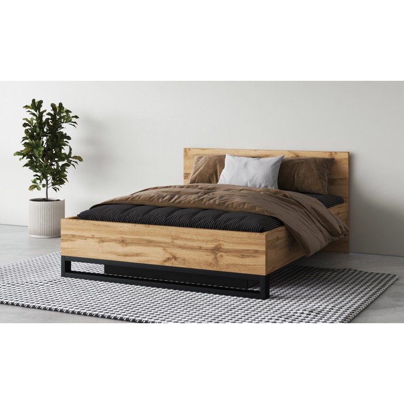 Postel HALLE s úložným boxem a zvedacím rámem | Beautysofa24.co.uk