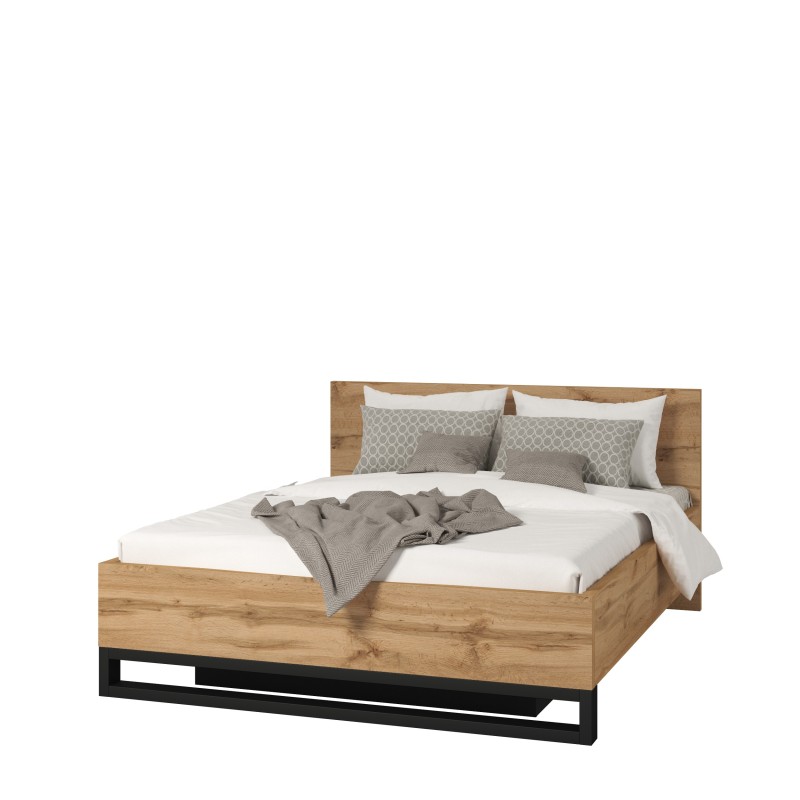 Postel HALLE s úložným boxem a zvedacím rámem | Beautysofa24.co.uk