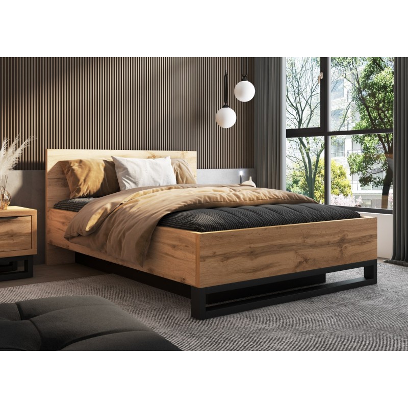 Postel HALLE s úložným boxem a zvedacím rámem | Beautysofa24.co.uk