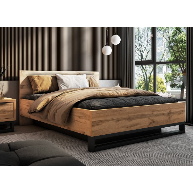 Postel HALLE s úložným boxem a zvedacím rámem | Beautysofa24.co.uk