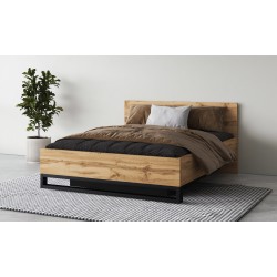 Postel HALLE s úložným boxem a zvedacím rámem | Beautysofa24.co.uk