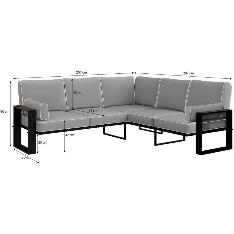 Zahradní kout VERDINO | BeautySofa24.cz