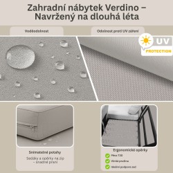 Zahradní kout VERDINO | BeautySofa24.cz