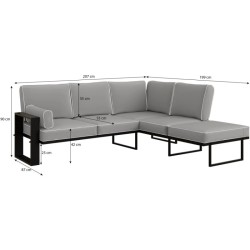 Zahradní kout VERDINO | BeautySofa24.cz