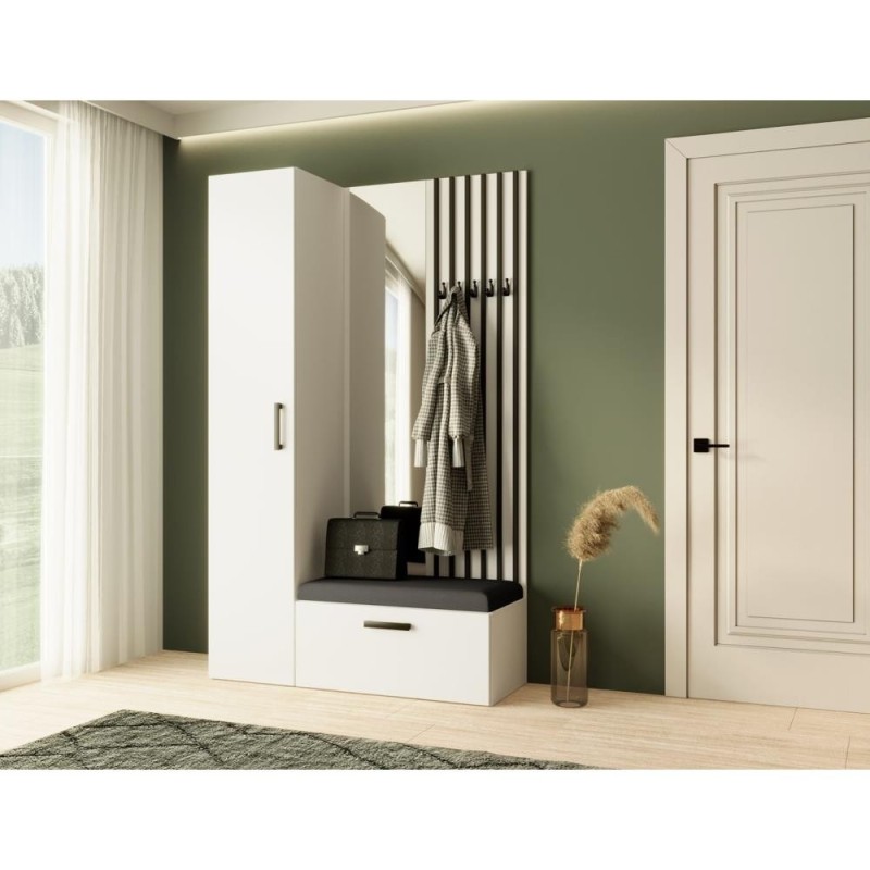 Šatní skříň pro předsíň II + IV Margaret | BeautySofa24.cz