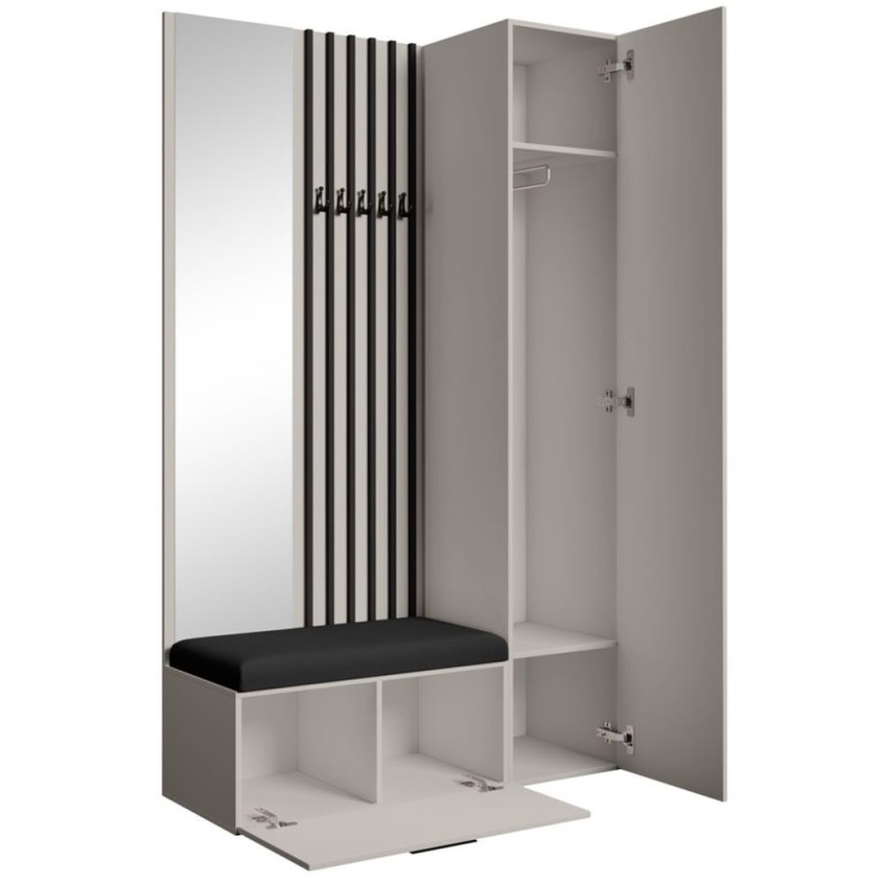 Šatní skříň pro předsíň II + IV Margaret | BeautySofa24.cz