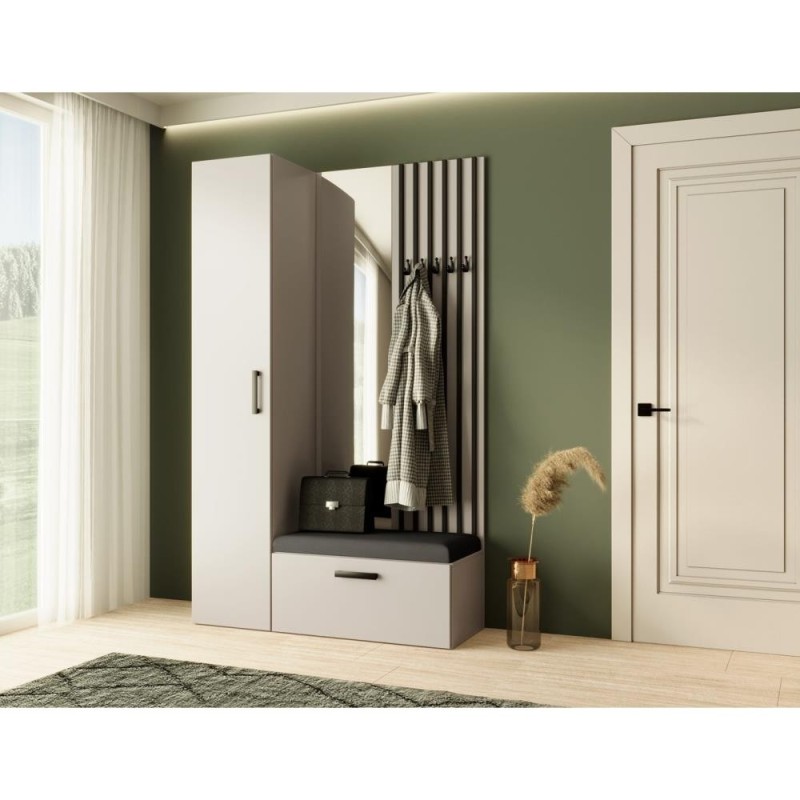 Šatní skříň pro předsíň II + IV Margaret | BeautySofa24.cz