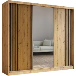 Šatní skříň s posuvnými dveřmi NELA II - BeautySofa24.cz