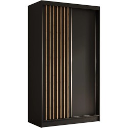 Skříň s posuvnými dveřmi a lamelami HELIOS | BeautySofa24.cz