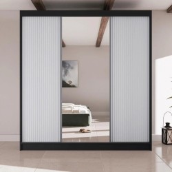 Zrcadlová posuvná skříň RAMOS II 200 cm