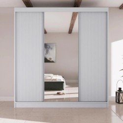 Zrcadlová posuvná skříň RAMOS II 200 cm