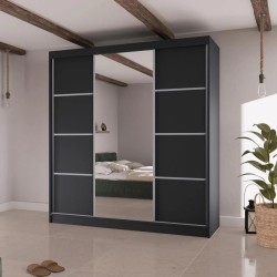 Zrcadlová posuvná skříň VILO II