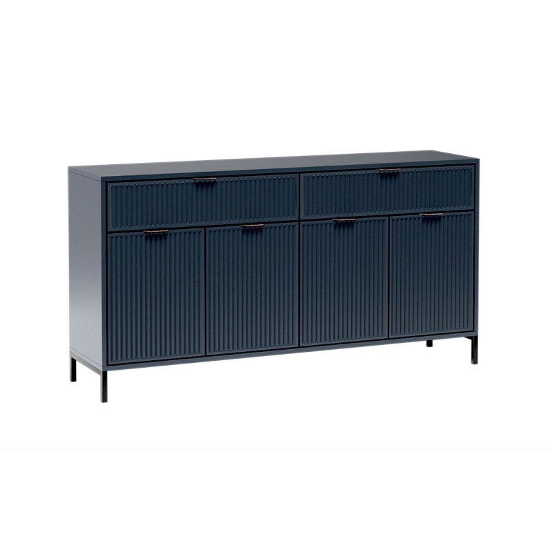 Velká komoda Linna s drážkovaným čelem