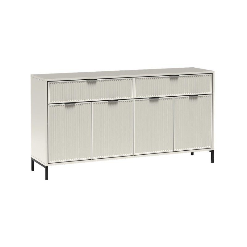 Velká komoda Linna s drážkovaným čelem