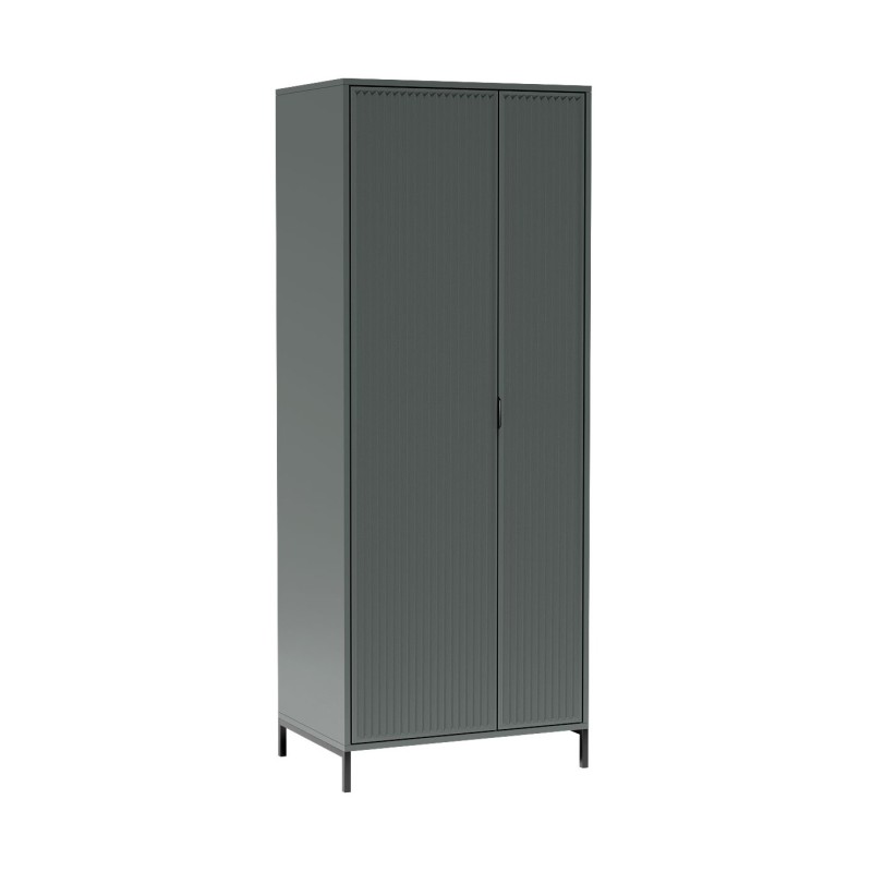 Úzká dvoudveřová skříň do ložnice Linna