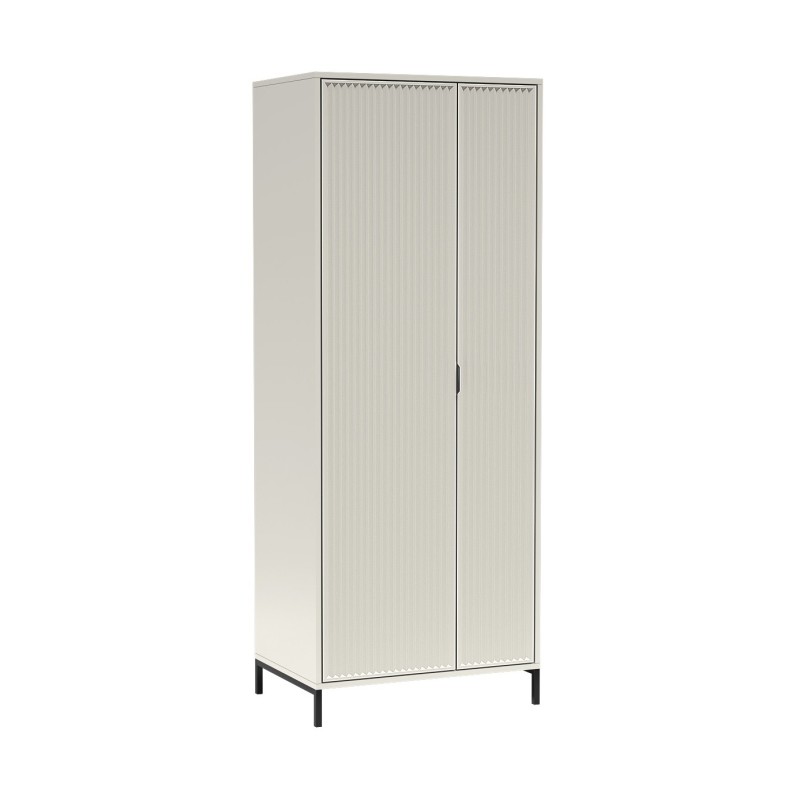 Úzká dvoudveřová skříň do ložnice Linna