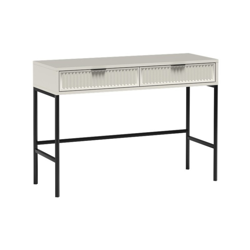 Moderní konzola s drážkovaným čelem Linna