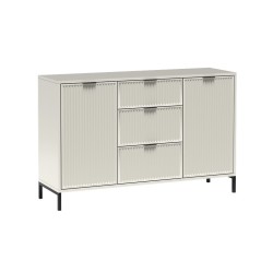 Velká komoda Linna s drážkovaným čelem