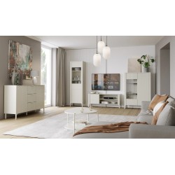 Úzká šatní skříň LUME 90 cm - moderní, funkční a stylová