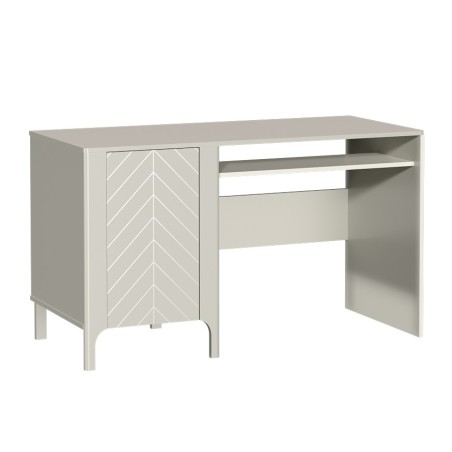 Moderní psací stůl s ozdobným čelem LUME - moderní a funkční