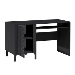 Moderní psací stůl s ozdobným čelem LUME - moderní a funkční