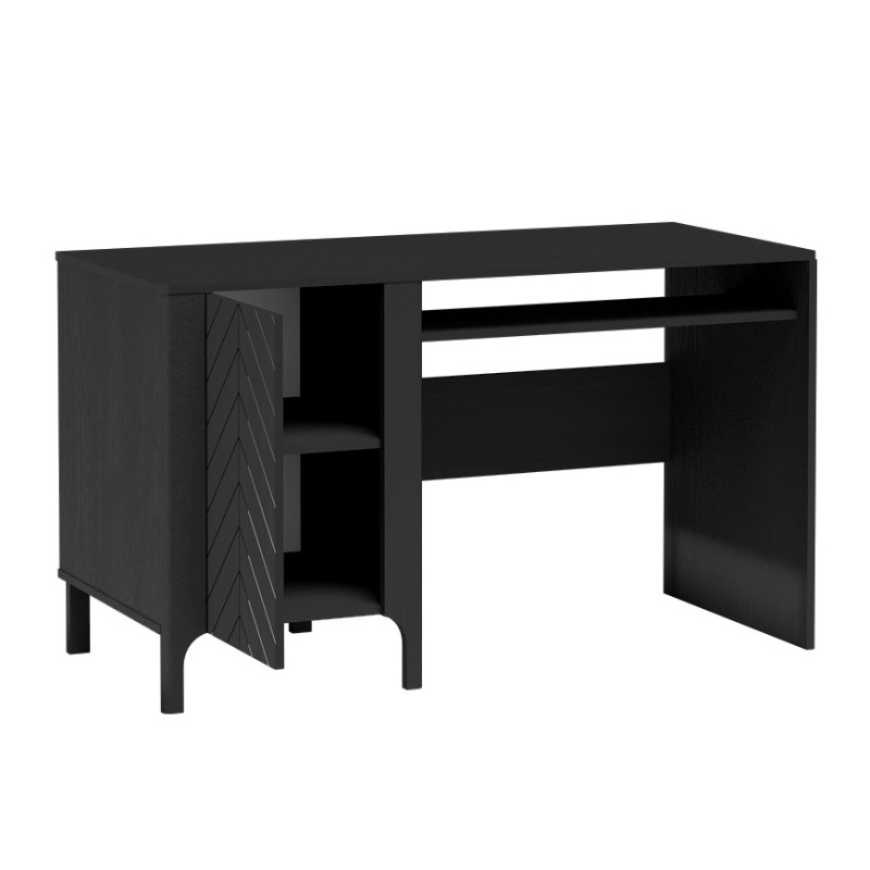 Moderní psací stůl s ozdobným čelem LUME - moderní a funkční