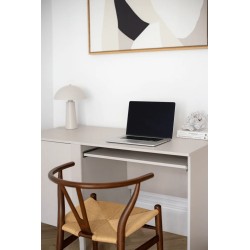 Moderní psací stůl s ozdobným čelem LUME - moderní a funkční