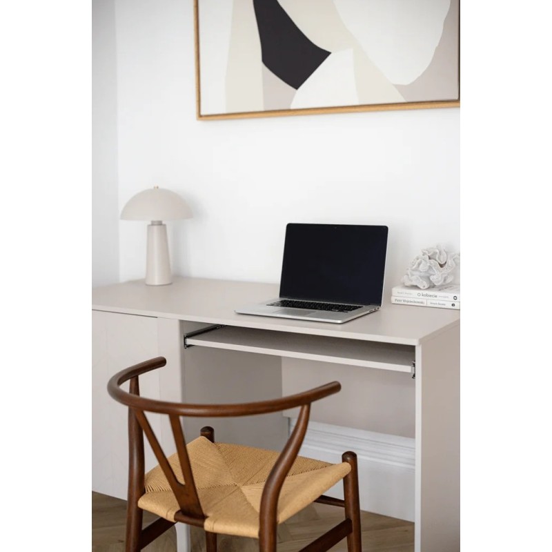 Moderní psací stůl s ozdobným čelem LUME - moderní a funkční