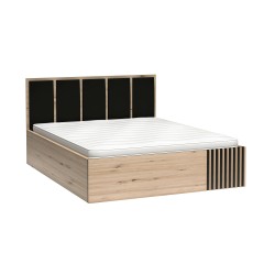 Moderní postel CAYA s úložným prostorem a rošty
