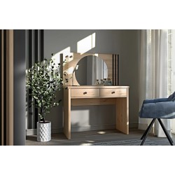 Toaletní stolek CAYA se zrcadlem - styl a funkčnost