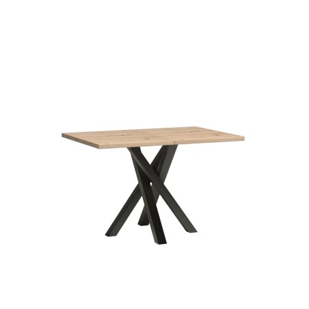 Moderní skládací stůl CAYA 120-160 cm - loftový styl a funkčnost