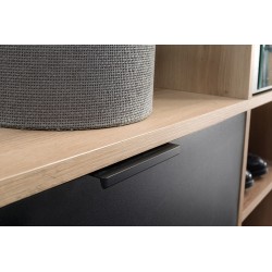 Šatní skříň se zrcadlem LIMO 100 cm - se sedákem nebo bez, v loftovém stylu