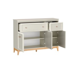 Komoda Charlott 135 cm - elegance a funkčnost