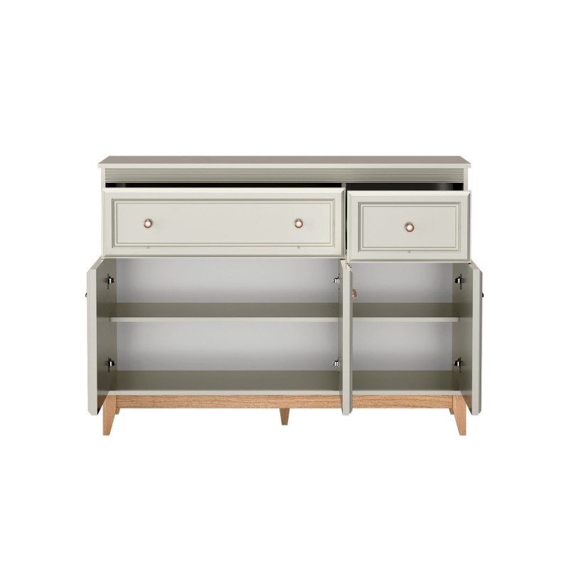 Komoda Charlott 135 cm - elegance a funkčnost
