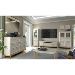 Komoda Charlott 135 cm - elegance a funkčnost