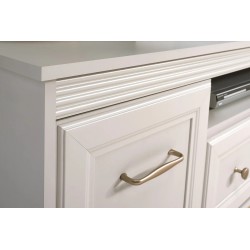 Komoda Charlott 135 cm - 6 zásuvek, klasický styl