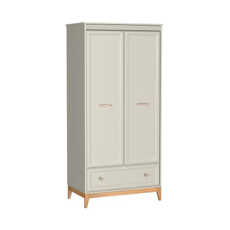 Šatní skříň Charlott - kašmírová zásuvková skříň