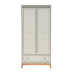 Šatní skříň Charlott - kašmírová zásuvková skříň