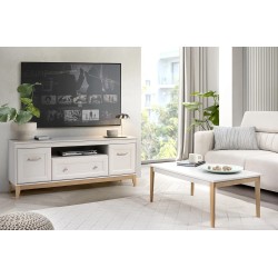 Lavice Charlott - elegantní konferenční lavice v kašmírové barvě